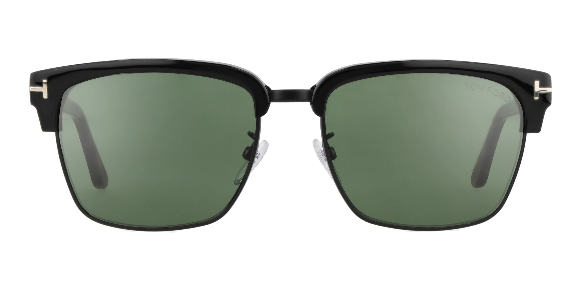 TomFord FT0367 RIVER-Black With Green Lenses