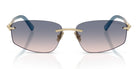 Tiffany TF3114-Gold / Brown Blue Gradient