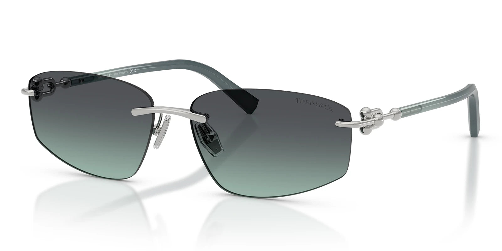 Tiffany TF3114- Silver With Grey Lenses