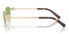 Tiffany TF3115-Gold With Green Lenses