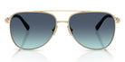 Tiffany TF3116-Gold With Blue Lenses