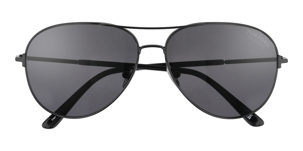 TomFord FT0823 CLARK-Black / Grey Polarized