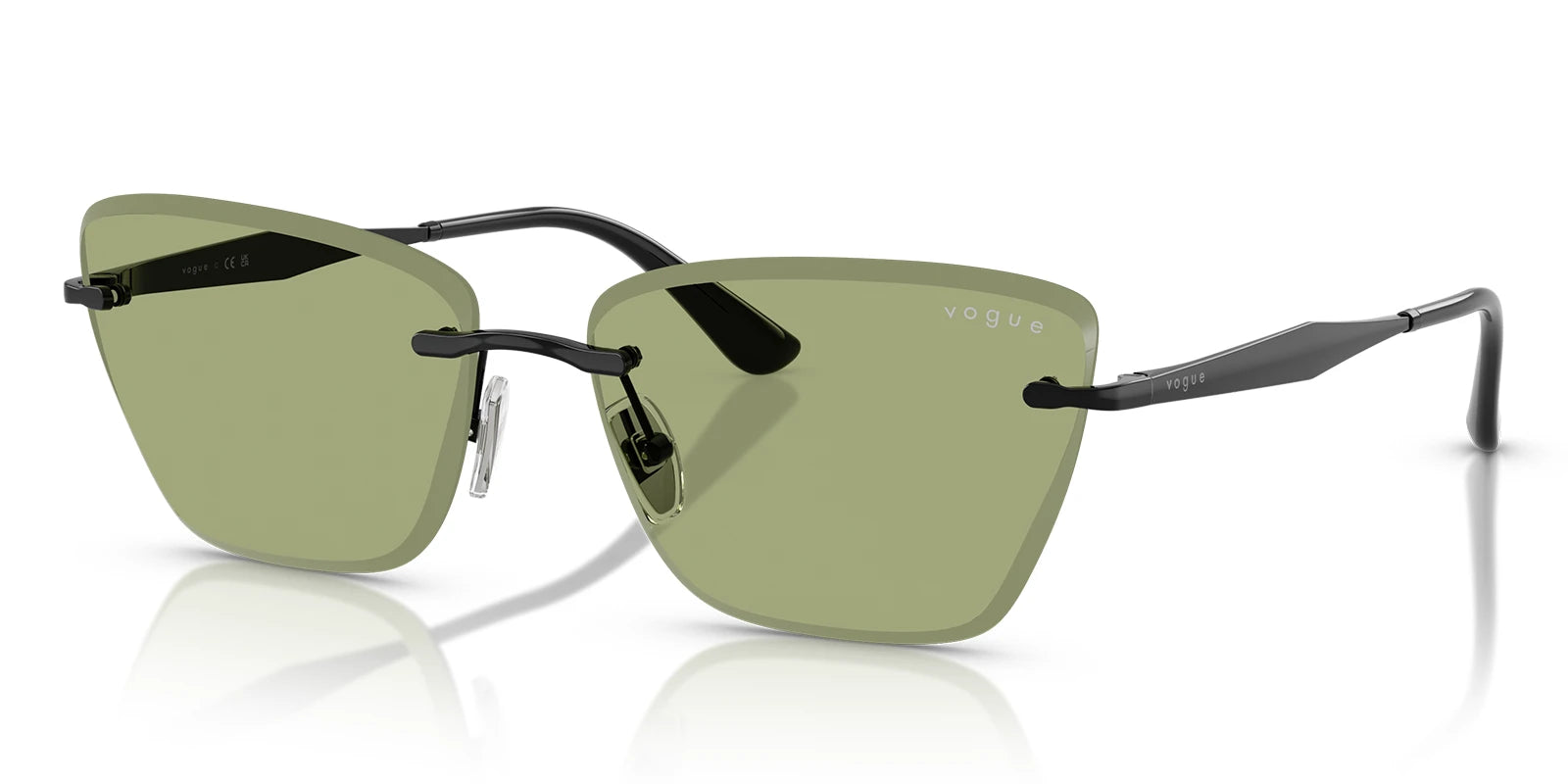 VOUGE VO4332-Black With Green Lenses