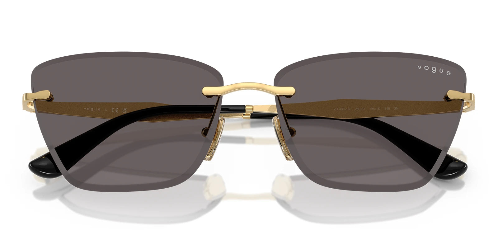 VOUGE VO4332-Gold With Grey Lenses