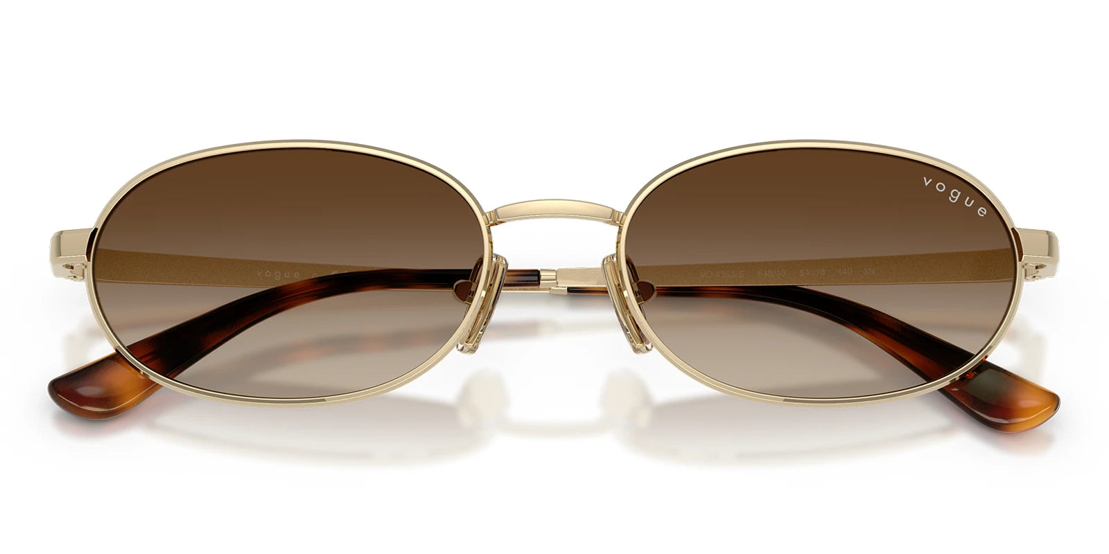 VOUGE VO4353-Pale Gold / Brown Gradient