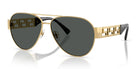Versace VE2289-Gold With Grey Lenses