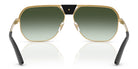 Versace VE2294-Gold With Green Lenses