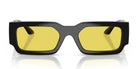 Versace VE4506-Black With Yellow Lenses