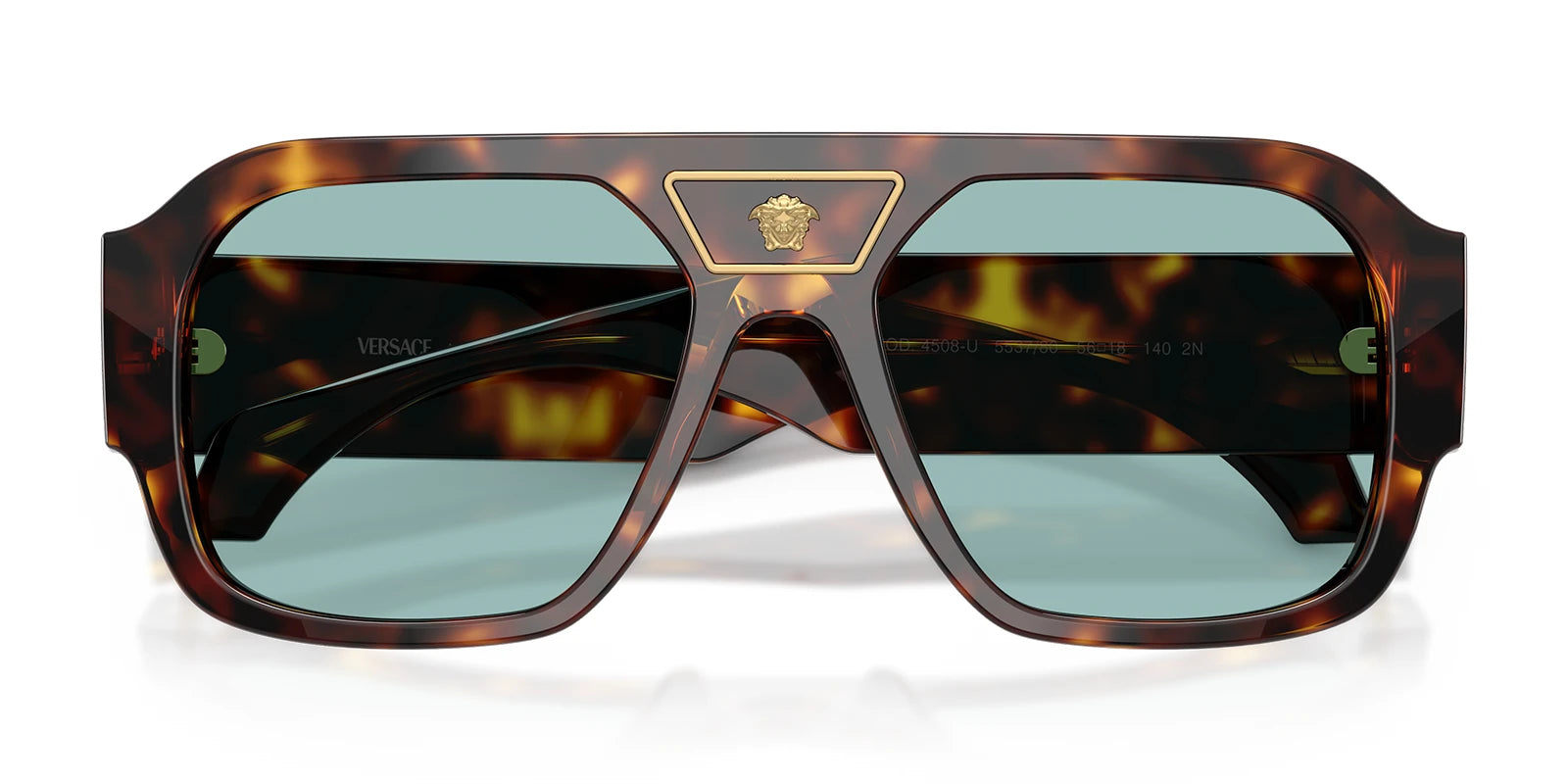 Versace VE4508-Tortoise With Blue Lenses