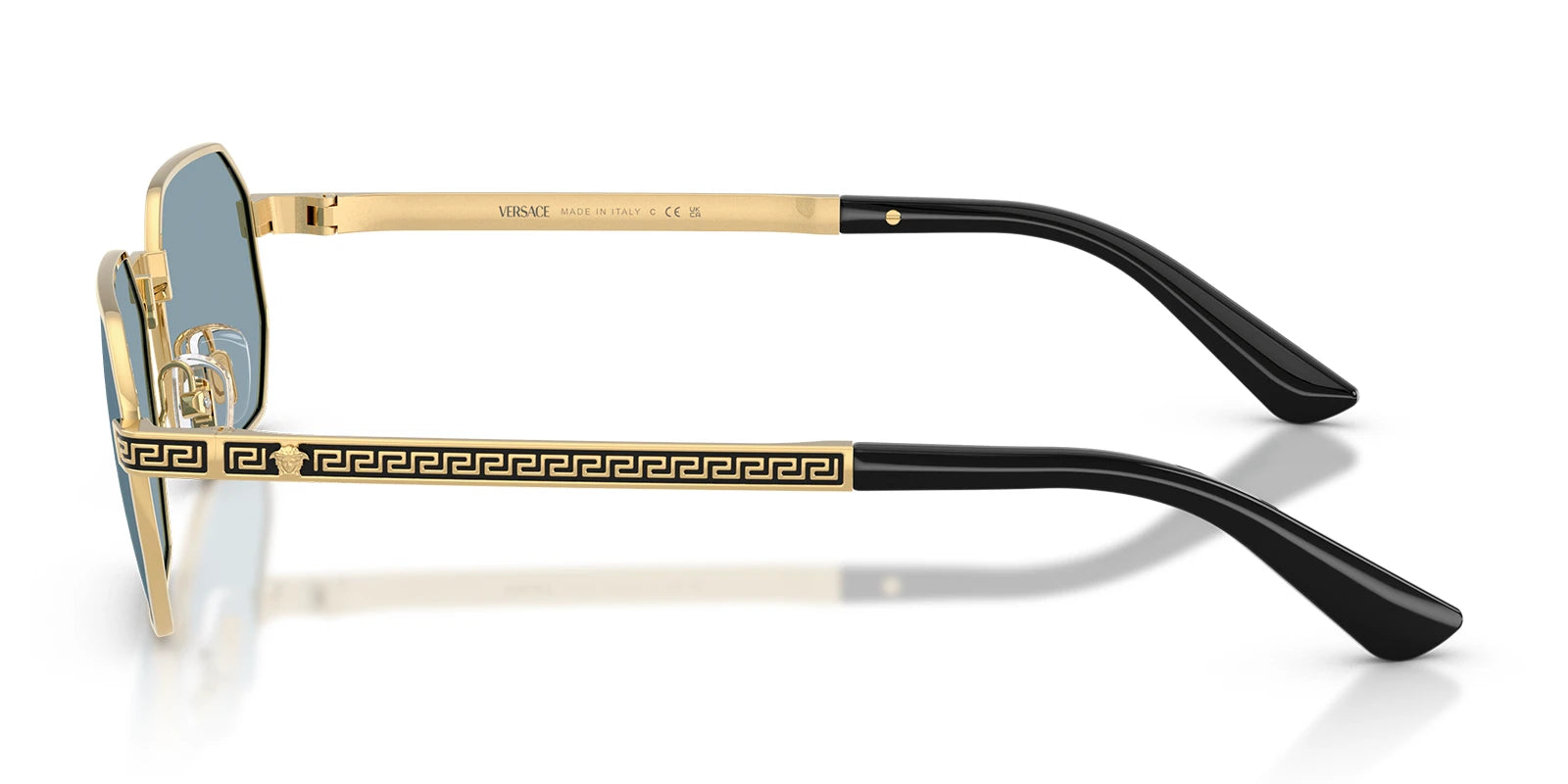 Versace VE2297-Gold With Blue Lenses