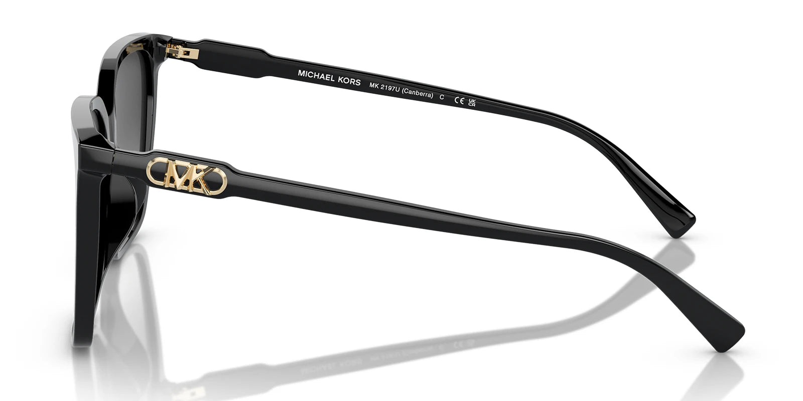 Michael Kors MK2197-Black With Grey Lenses