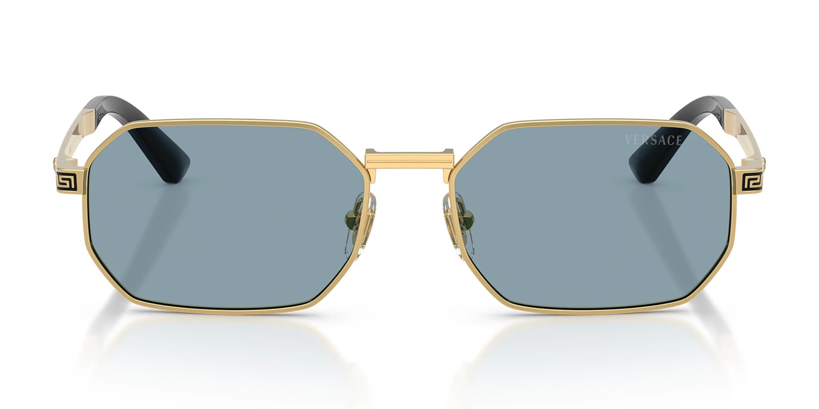 Versace VE2297-Gold With Blue Lenses