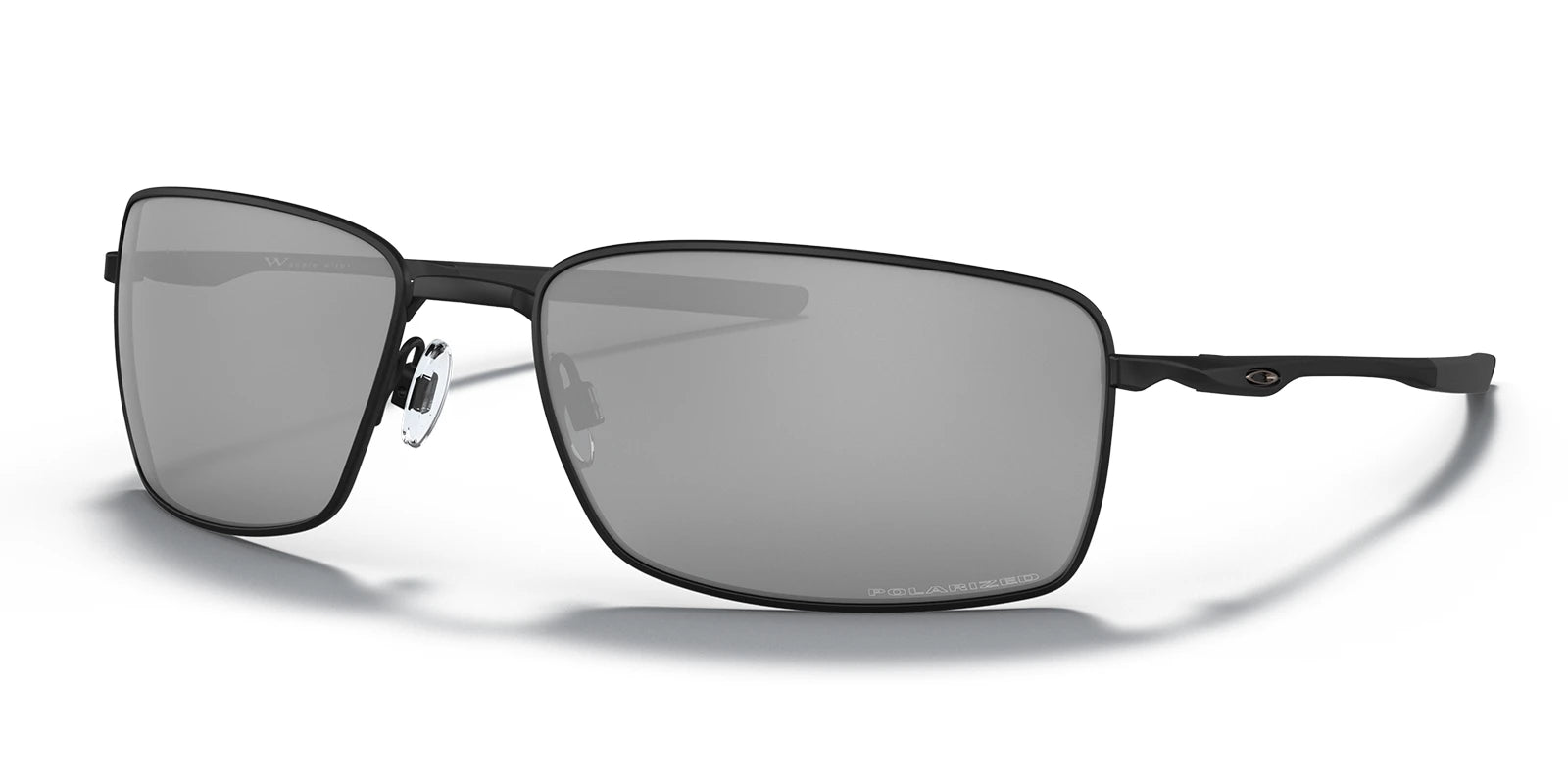 Oakley OO4075 Square Wire-Matte Black / Grey Polarized