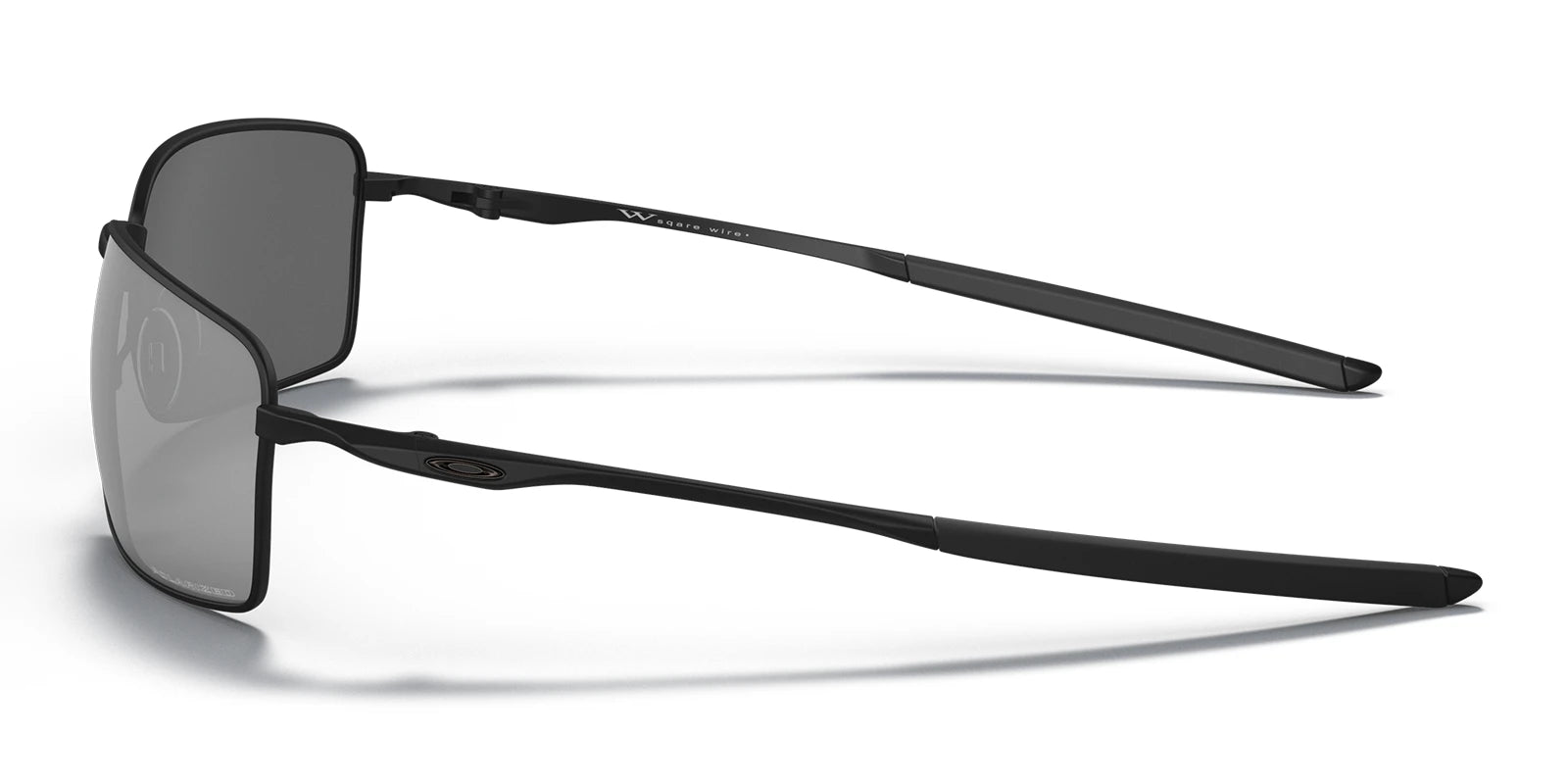 Oakley OO4075 Square Wire-Matte Black / Grey Polarized