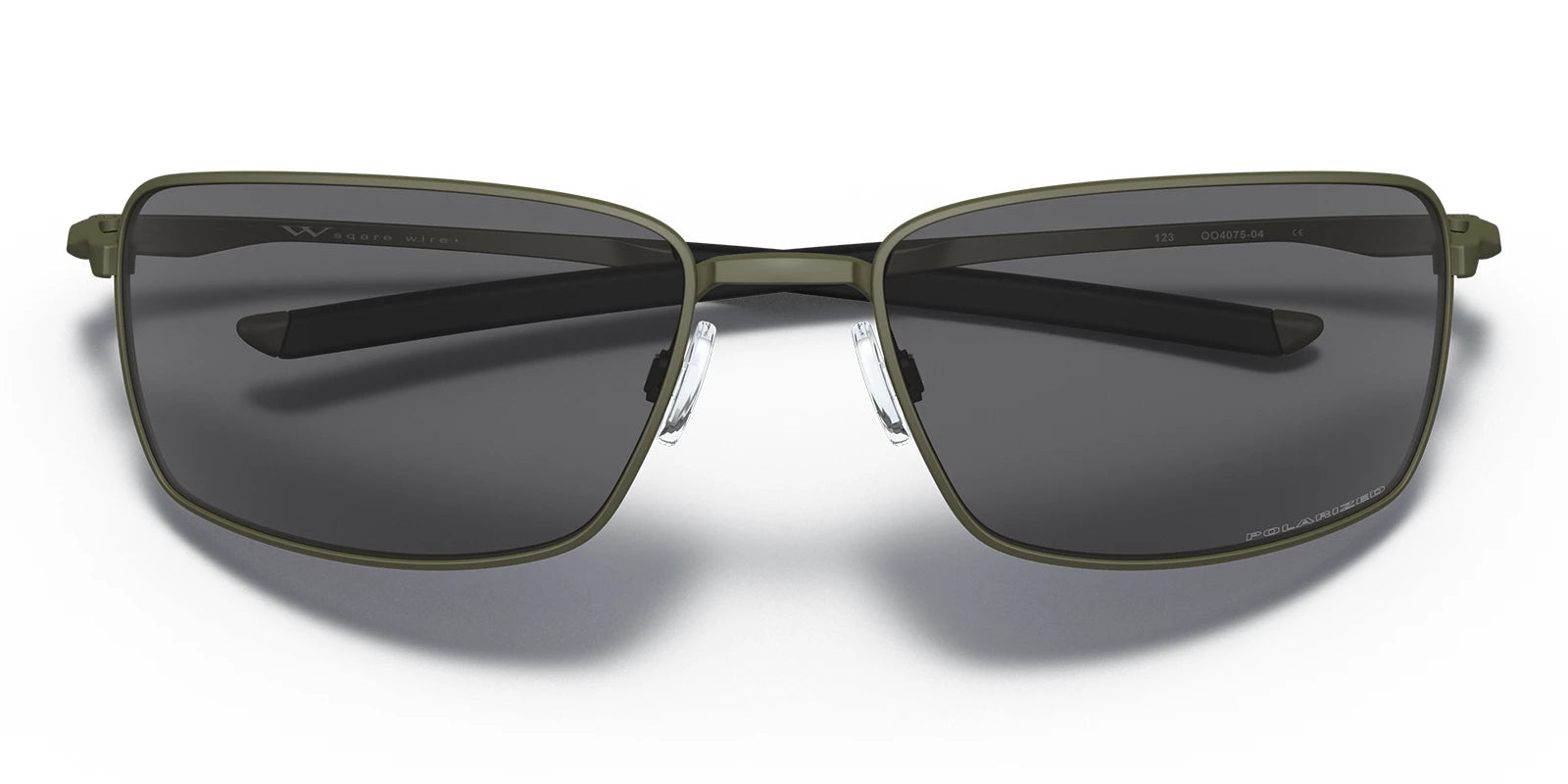 Oakley OO4075 Square Wire-Carbon / Grey Polarized