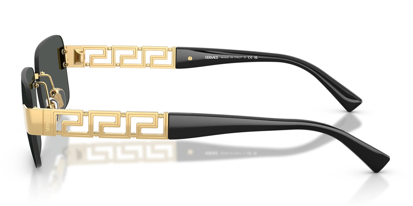 Versace VE2298-Gold With Grey Lenses