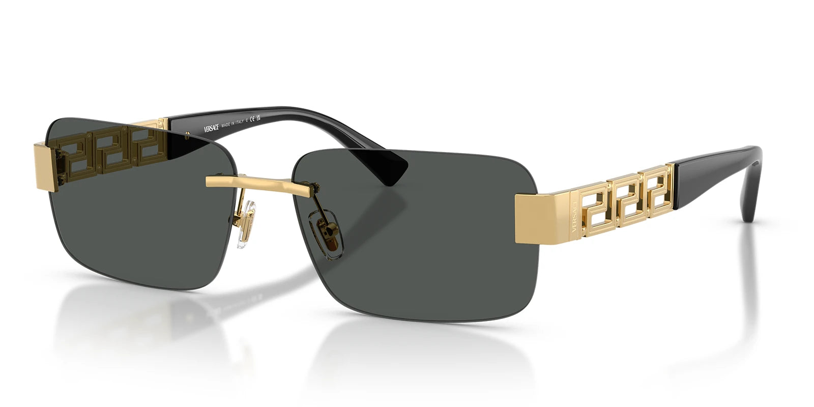 Versace VE2298-Gold With Grey Lenses