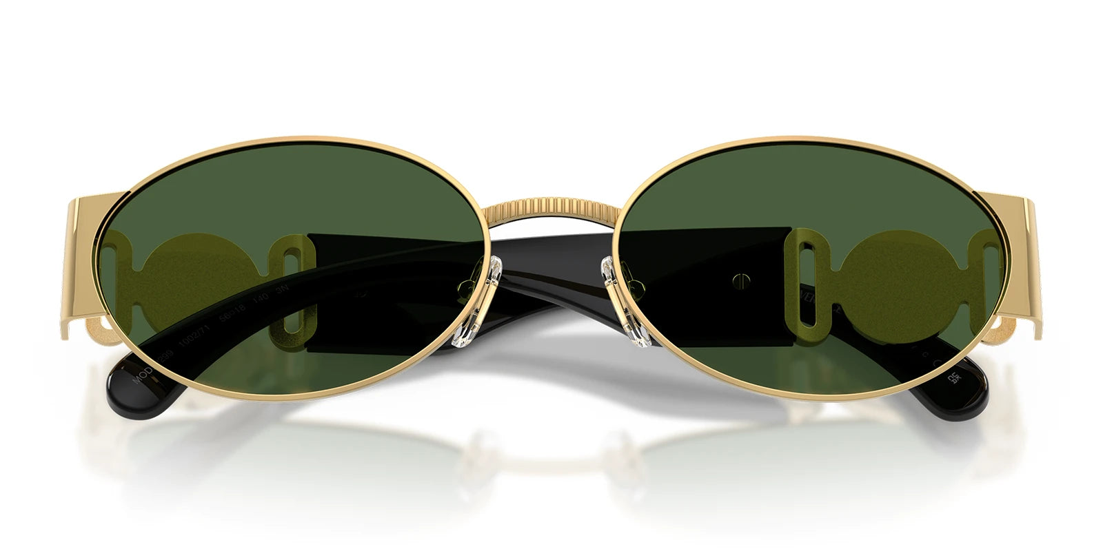Versace VE2299-Gold With Green Lenses