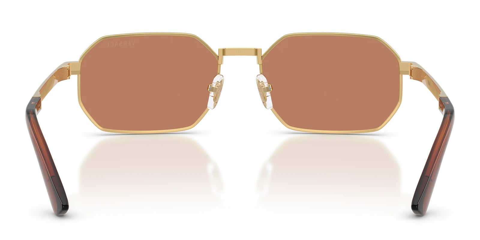 Versace VE2297-Gold With Brown Lenses