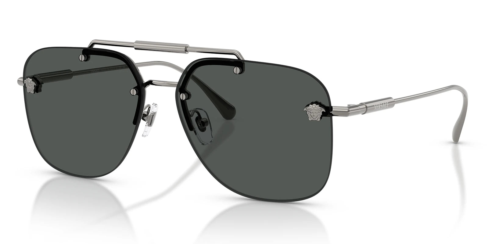 Versace VE2296-Gun Metal / Grey Lenses