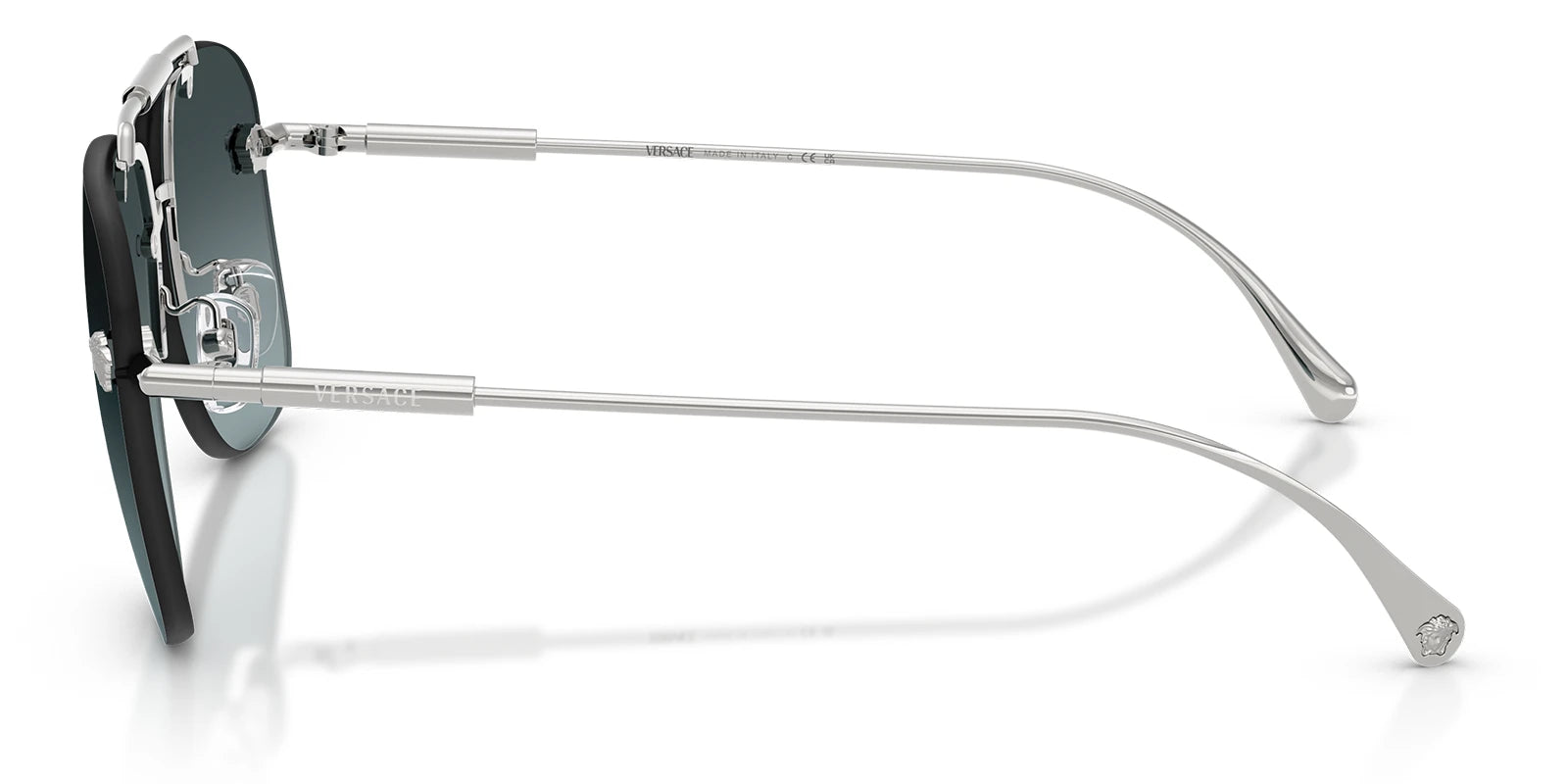 Versace VE2296-Silver / Blue Gradient Grey