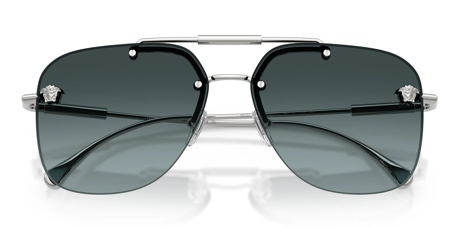 Versace VE2296-Silver / Blue Gradient Grey